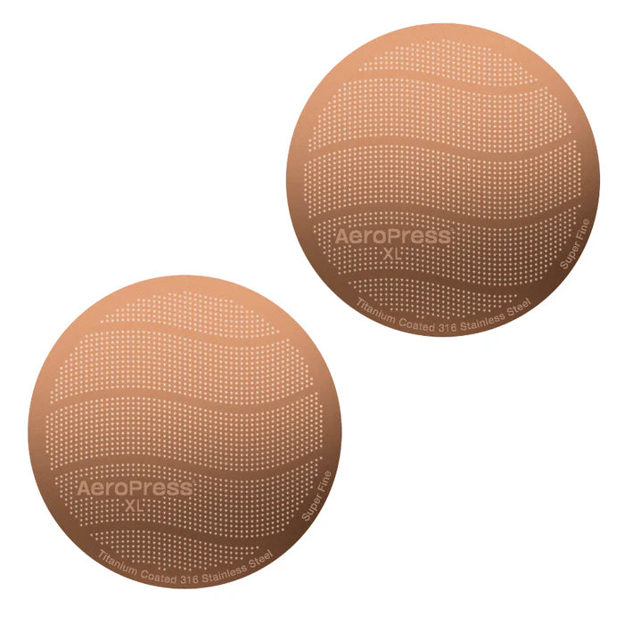 Aeropress® XL filter zlatnog tona