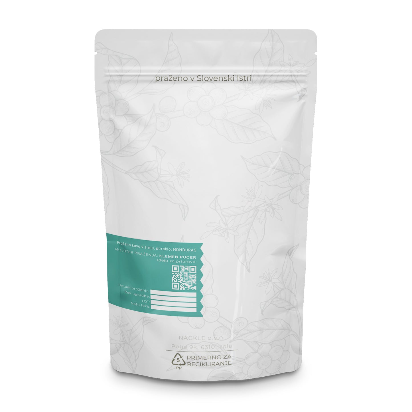 HONDURAS Shg Bez kofeina Water Mountain - SREDNJE PRŽENJE