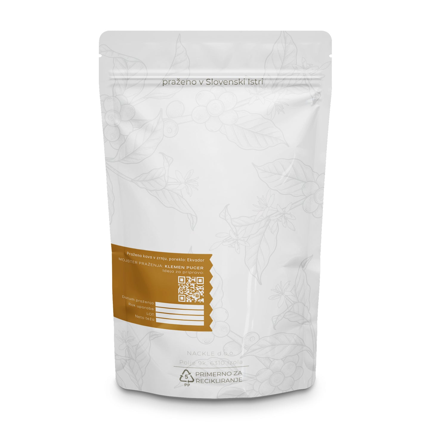 ECUADOR Finca La Reserva ILCAF; Light Roast