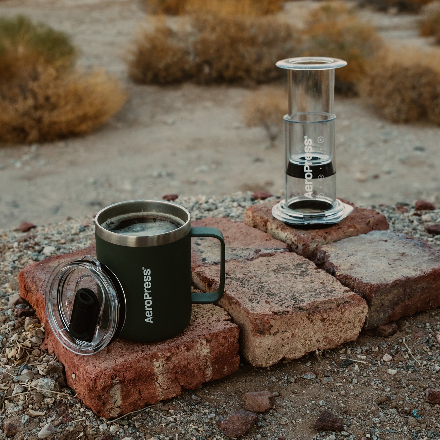 Aeropress putna šalica za kavu - Cream
