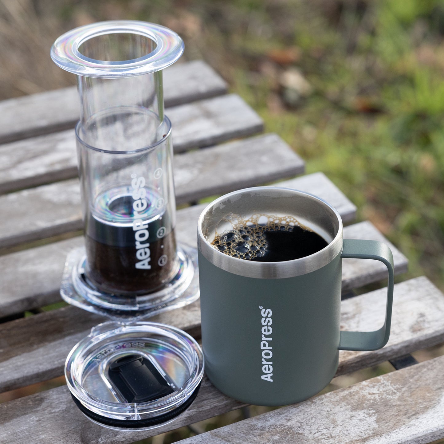 Aeropress putna šalica za kavu - Cream