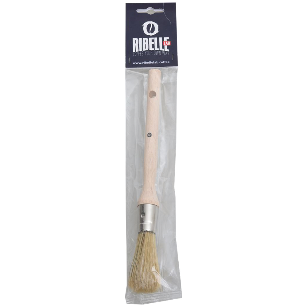 Coffee grinder cleaning brush