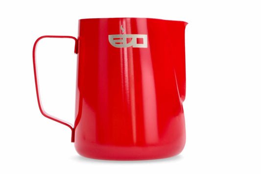 Lonček za penjenje mleka EDO BARISTA RDEČ - coffeetime.si