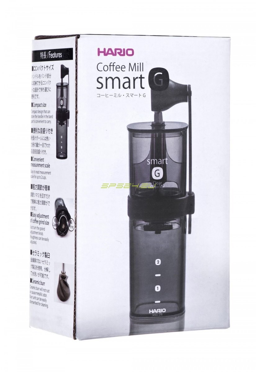 ROČNI MLINČEK HARIO SMART G MSG-2-TB - coffeetime.si
