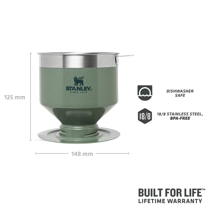 Classic Perfect-Brew Pour Over 0,59 L, Hammertone Green