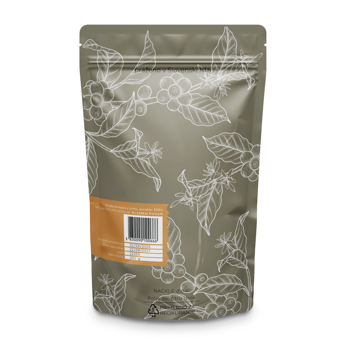 PERU Las Mishas #1 ORGANIC, srednje pržena kava