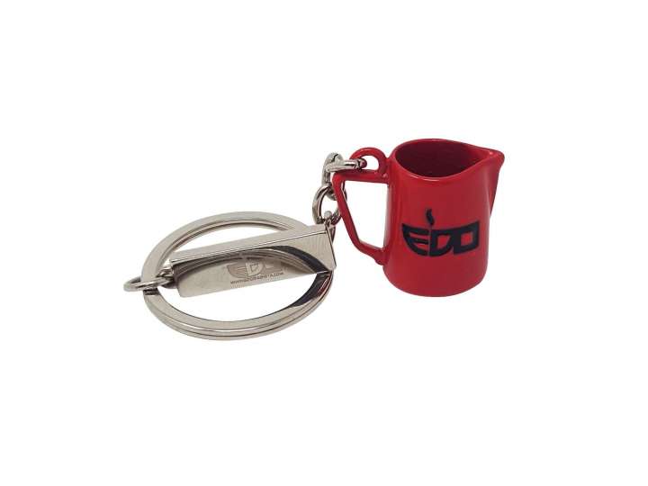 POT KEYRING - Red